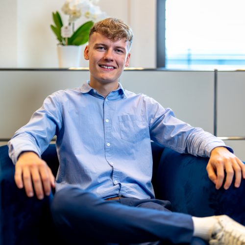 Porträt Henry Schanz angehender Student Duale Hochschule